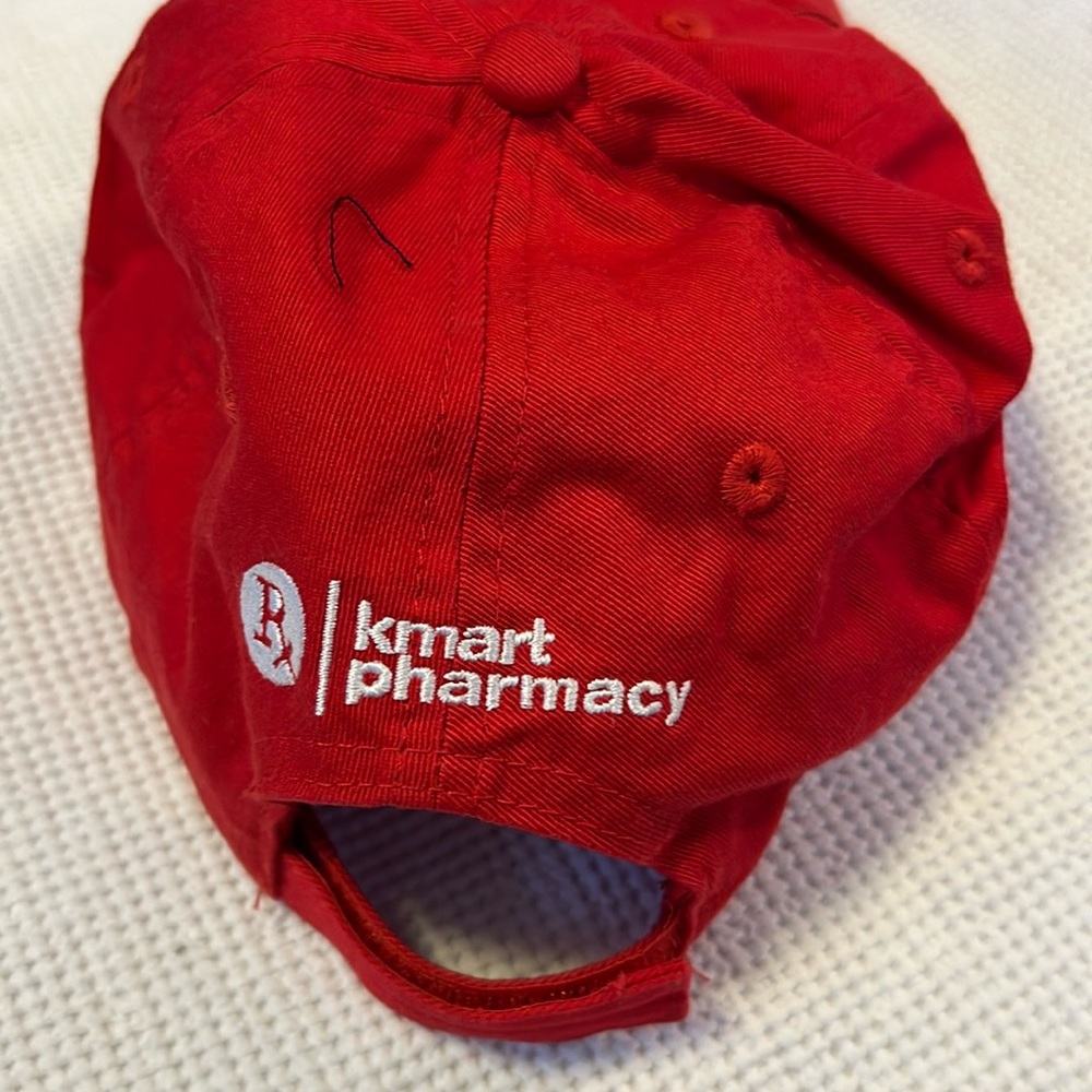 Red baseball cap